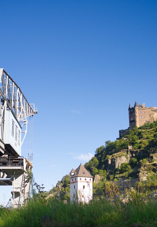 Kran in St. goarshausen | © Sebastian Reifferscheid Kran in St. goarshausen | © Sebastian Reifferscheid