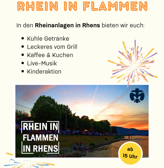 Rhein-in-Flammen-Rhens | © Deutsche Pfadfinderschaft Sankt Georg Rhens e.V.