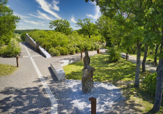 Loreley Statue Drohne | © Sebastian Reifferscheid