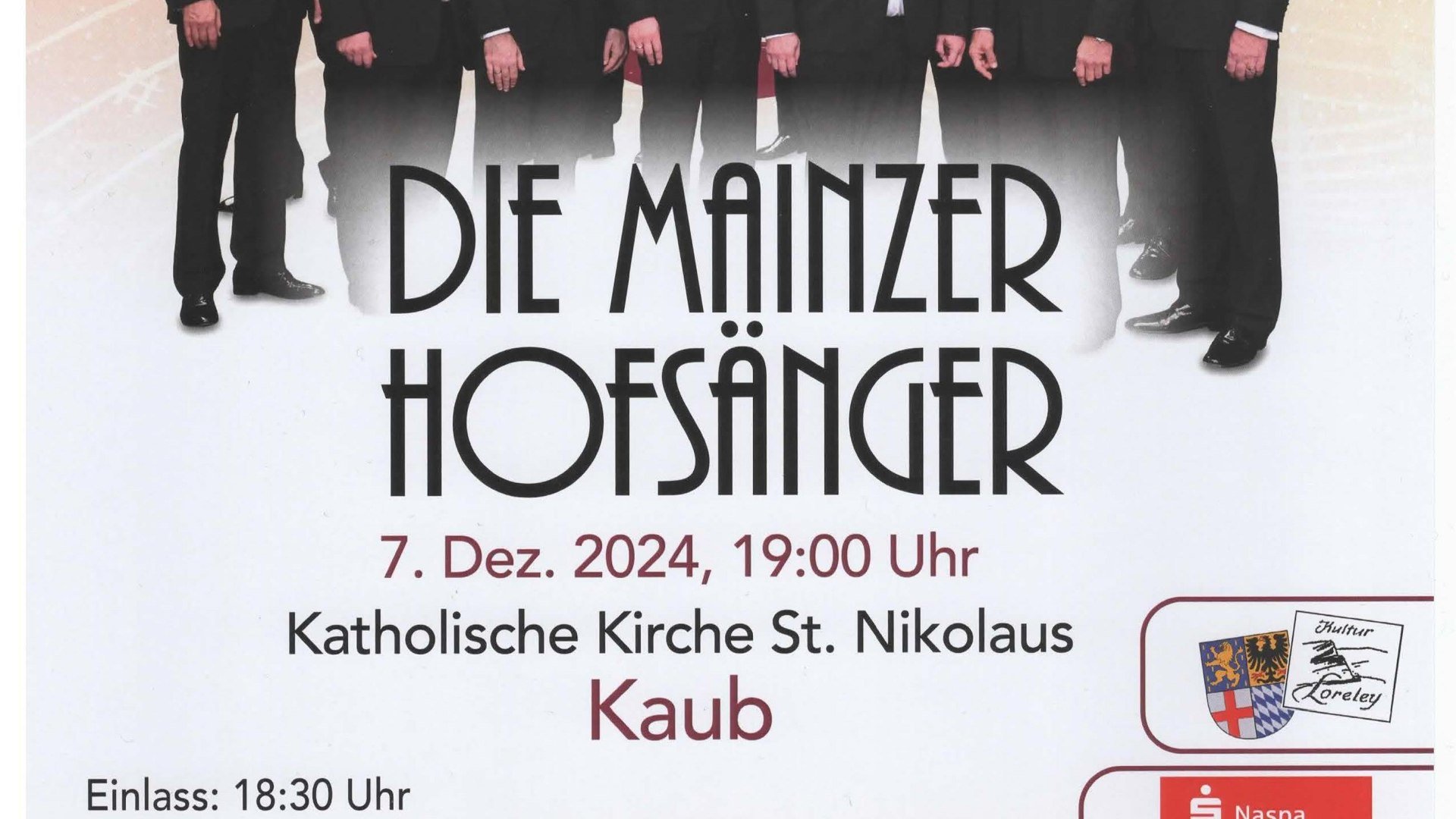 Flyer Hofsänger | © Stadt Kaub