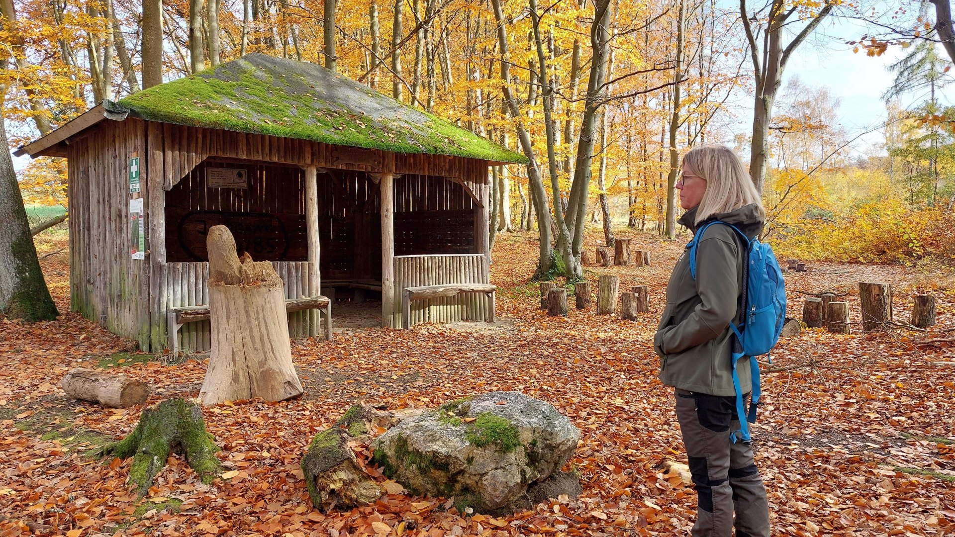 Hütte im Herbst | © Yvonne Herhold