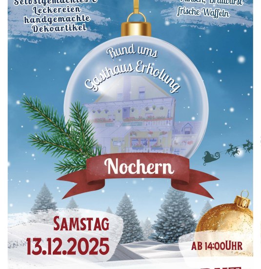Plakat_Weihnachtsmarkt_Nochern | © Nochern Plakat_Weihnachtsmarkt_Nochern | © Nochern