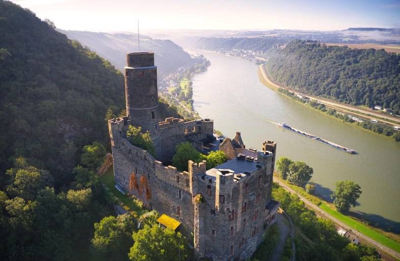 Burg Maus am Rhein | © Sebastian Reifferscheid