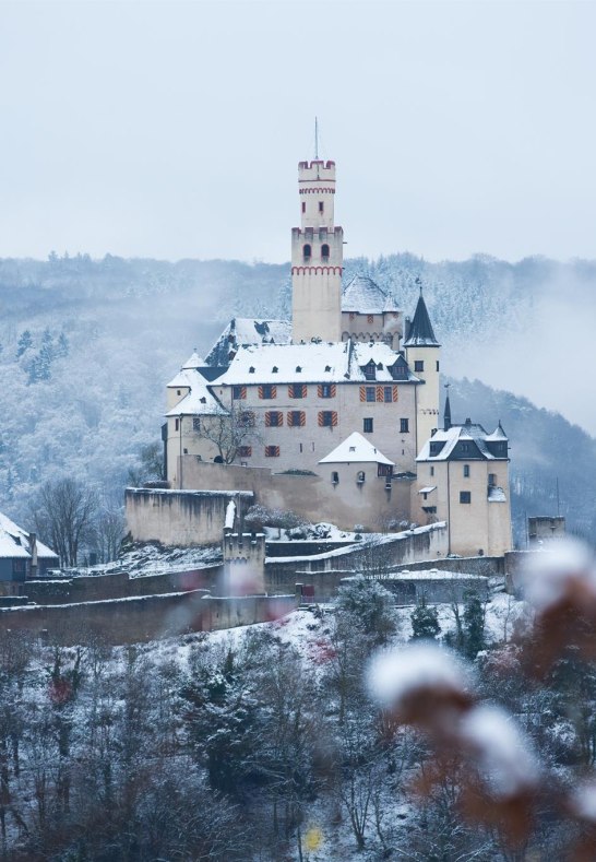 Marksburg im Winter | &copy; Henry Tornow/Romantischer Rhein Tourismus GmbH
