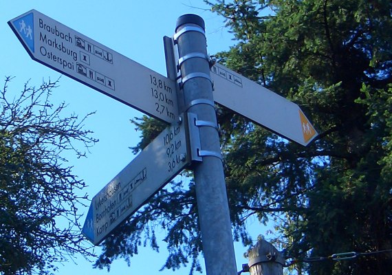 Schild vor der Ferienwohnung | © Reifferscheid
