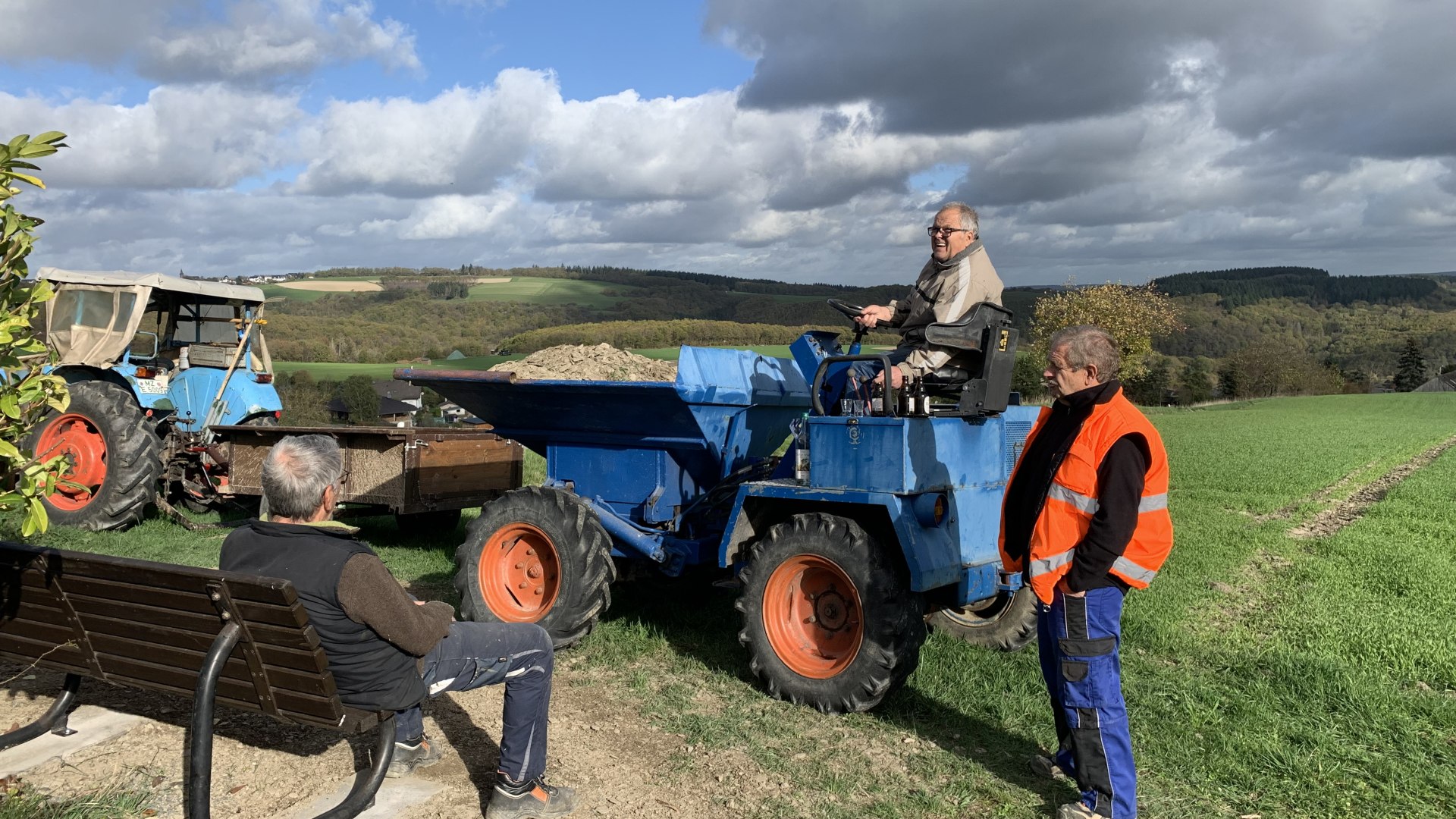 Flei&szlig;ige Rentner m&uuml;ssen auch mal Pause machen | &copy; Marcel R&uuml;desheim