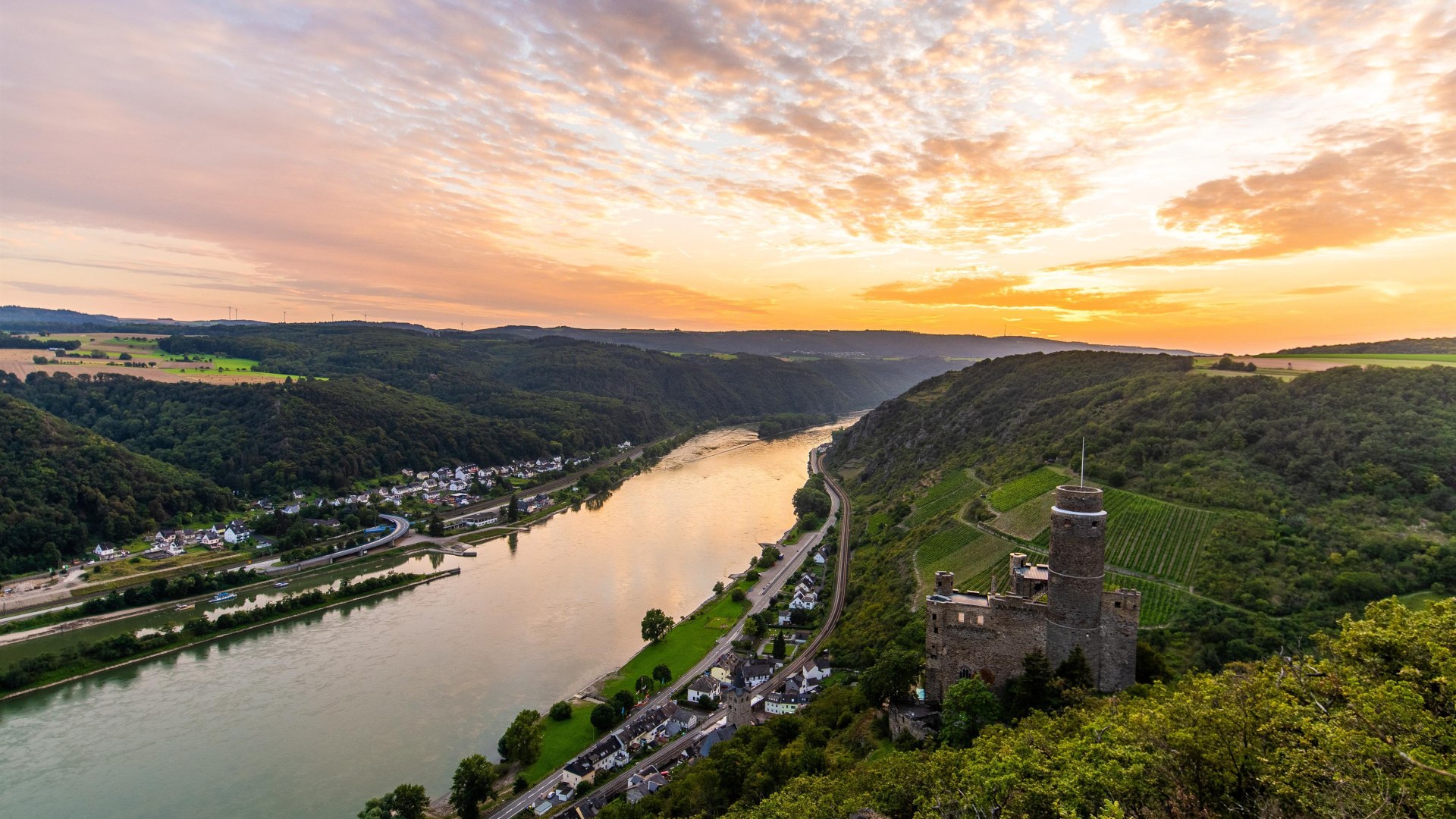 Aussicht auf Burg Maus | © Henry Tornow